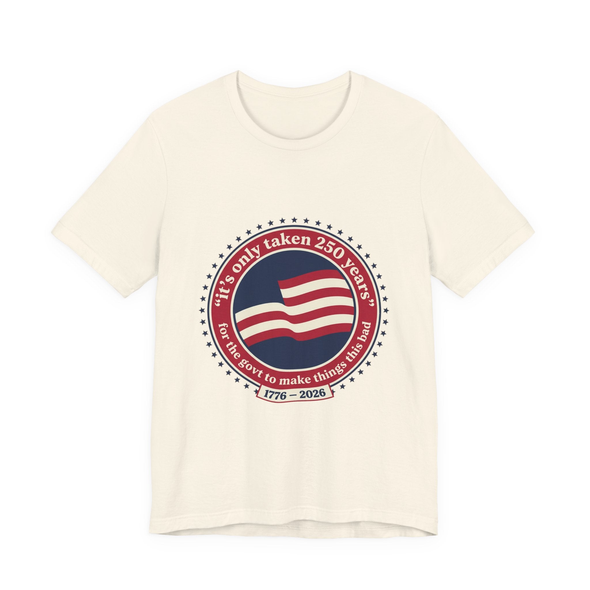 USA 250 Vintage Distressed Flag Tee | 1776–2026 Memorial Day